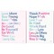 Key to Happiness Hot Pink by Michael Mullan 12" x 15" Canvas Wall Art (Set of 2)